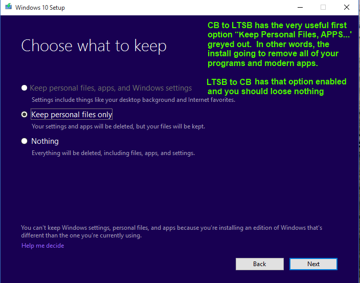 SOLVED How To Change From Windows 10 LTSB To CB And Back Up Running Technologies Tech How To s