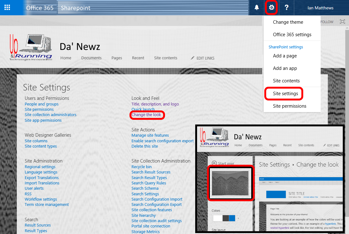 SOLVED How to Change The Background Wallpaper on Sharepoint in
