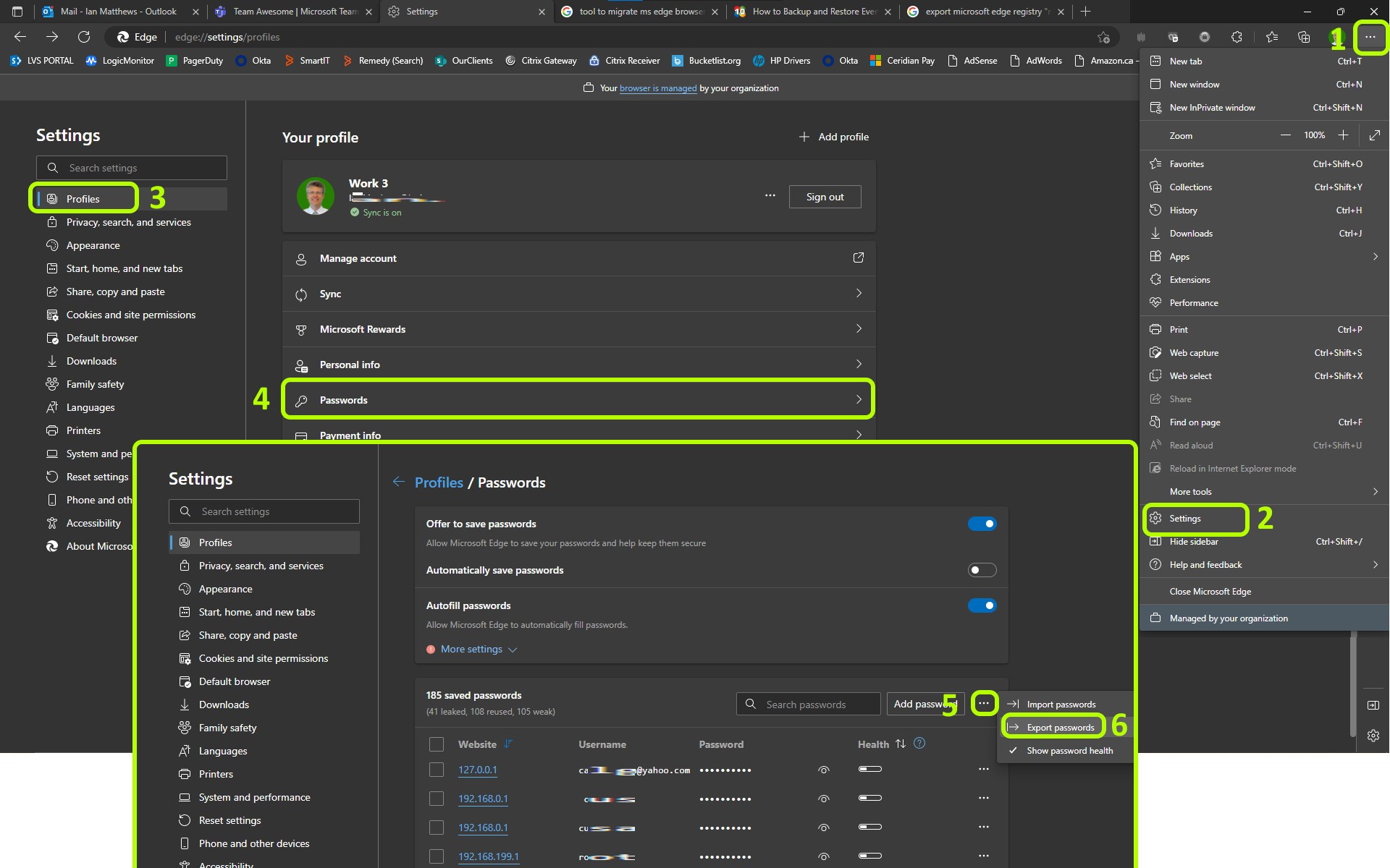 SOLVED 3 Ways To Backup & Restore Edge Settings On a Different