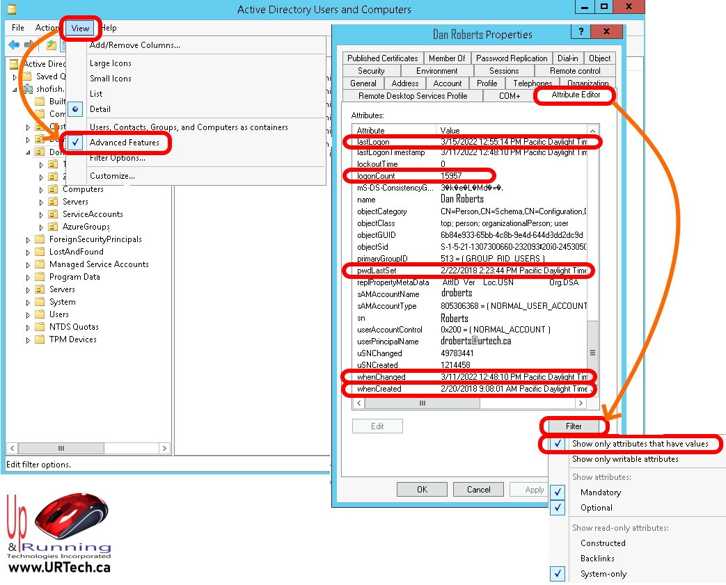 SOLVED How To Determine The Last Time A User Logged On, Logged Off