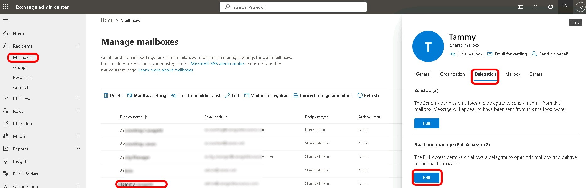 SOLVED How To Add Add User To A Shared Mailbox Without Having It