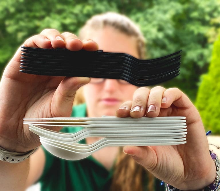 Compostable and Recycled Plastic Cutlery Manufacturing