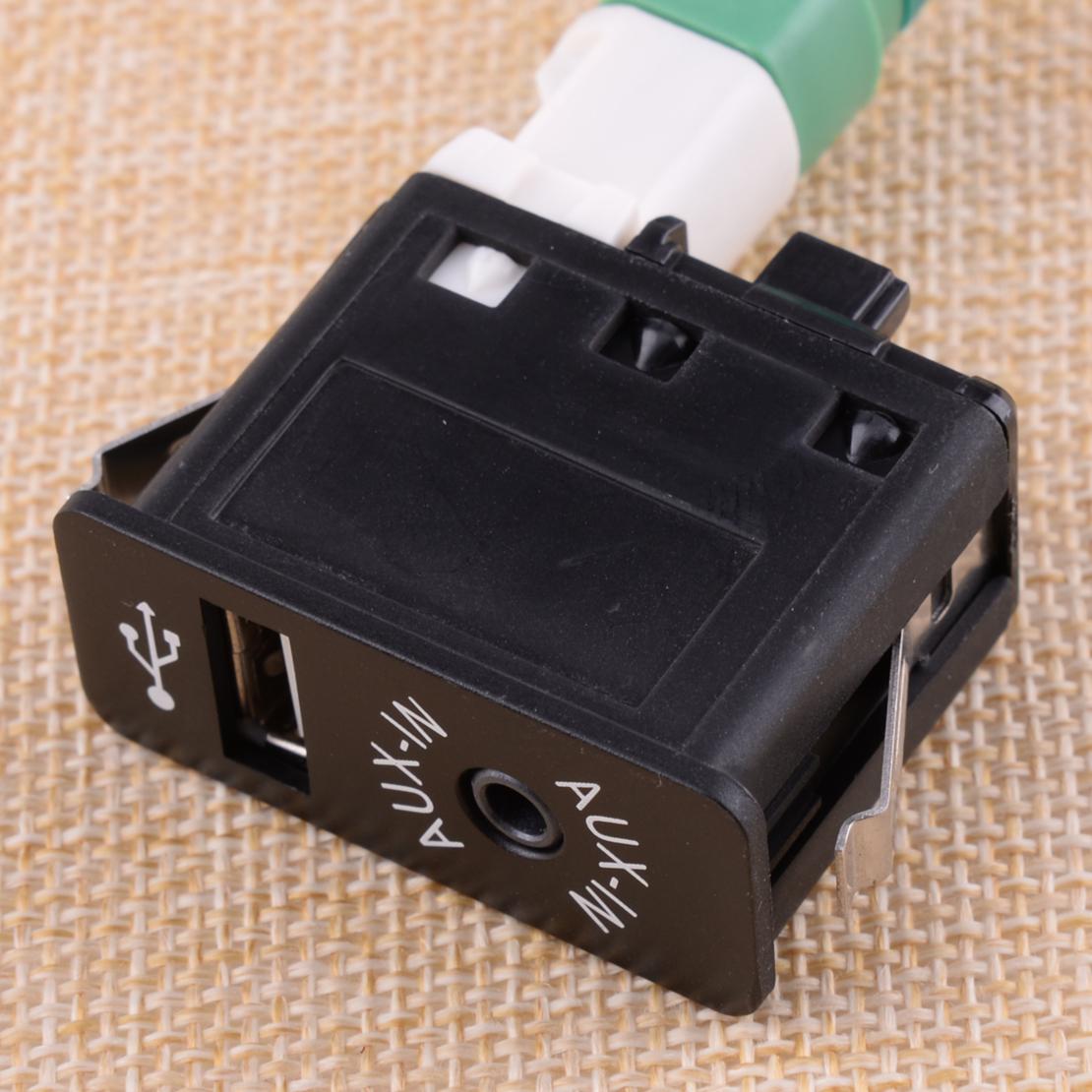 AUX IN Buchse USB Stecker Adapter Kabel für Mini Cooper R50 R52 R53