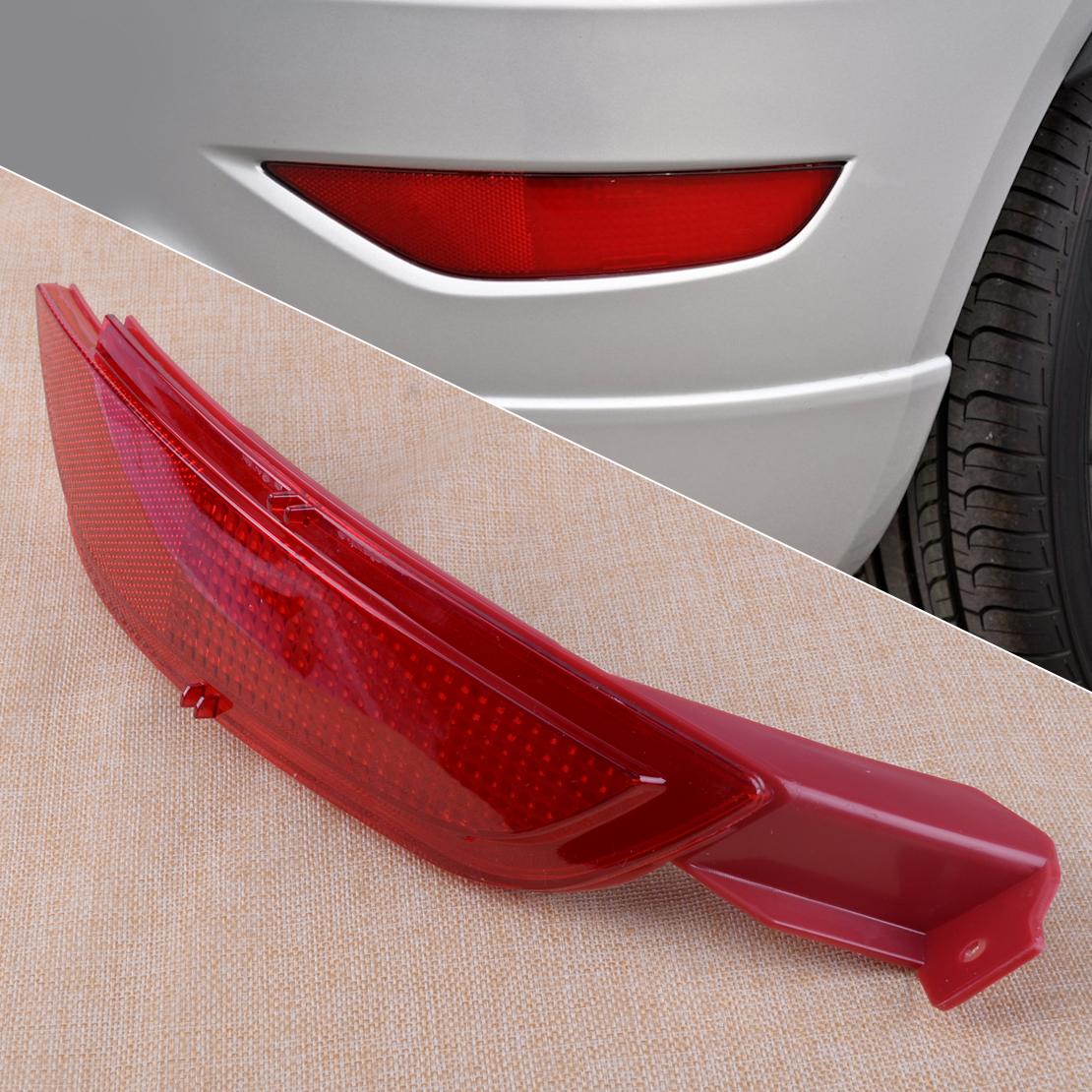 Side Rear Right Bumper Reflector Fog Light Lens Fit for Ford Fiesta Mk7