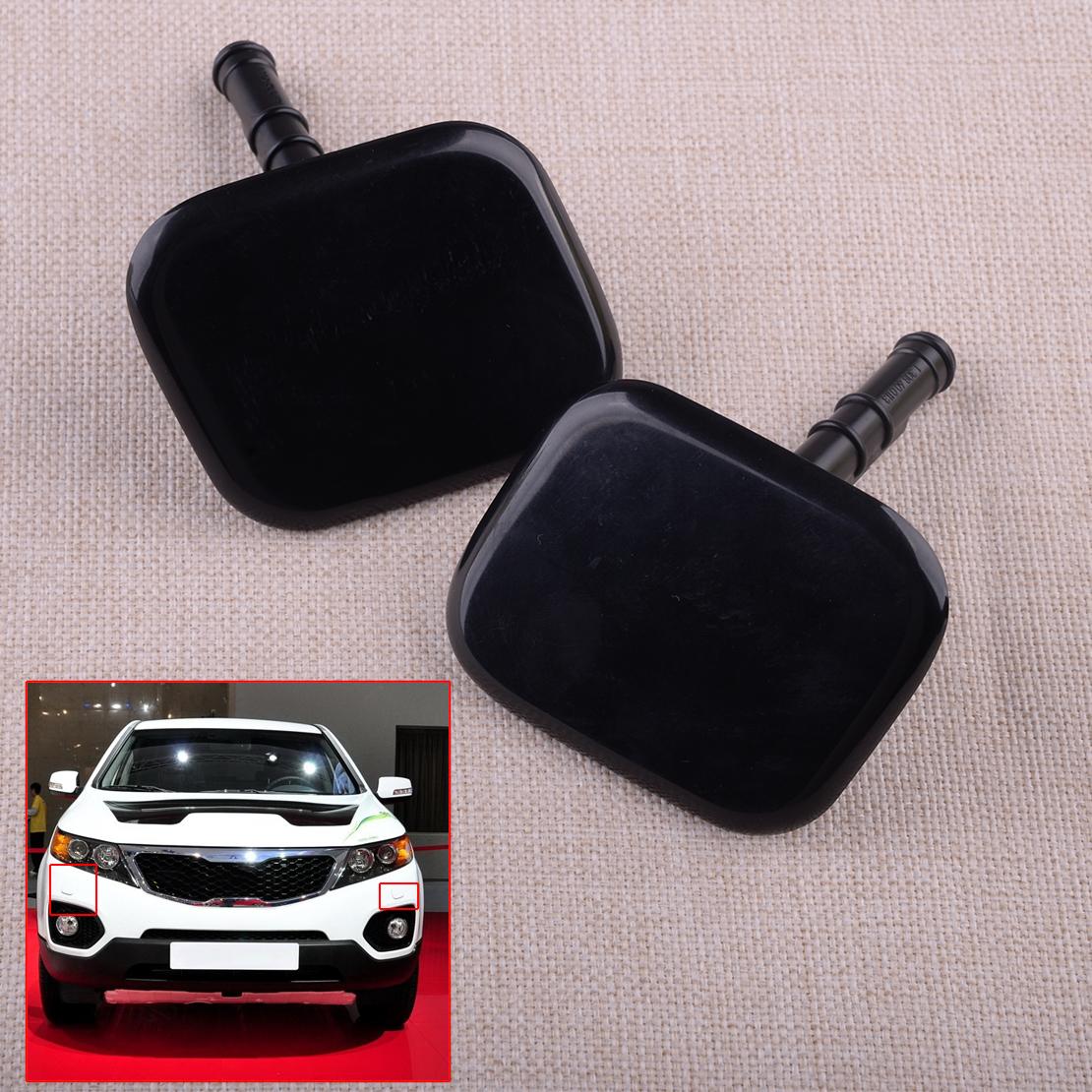 LH & RH Headlight Washer Nozzle Cover Fits For Kia Sorento XM 20092012