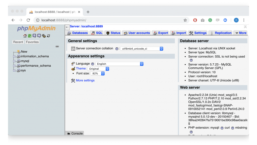 How to create a database using PhpMyAdmin UsableWP