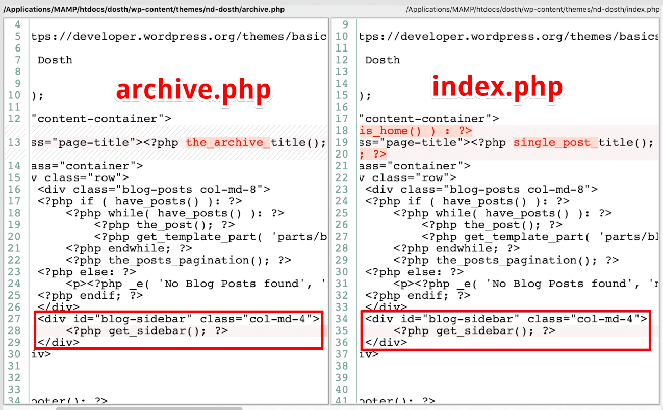 Introducing get_sidebar() for modular sidebars UsableWP