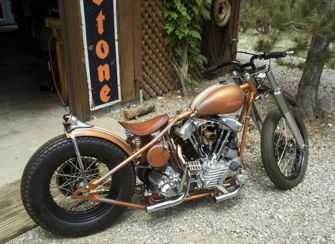 HarleyDavidson Kick Start Bobber Motorcycle