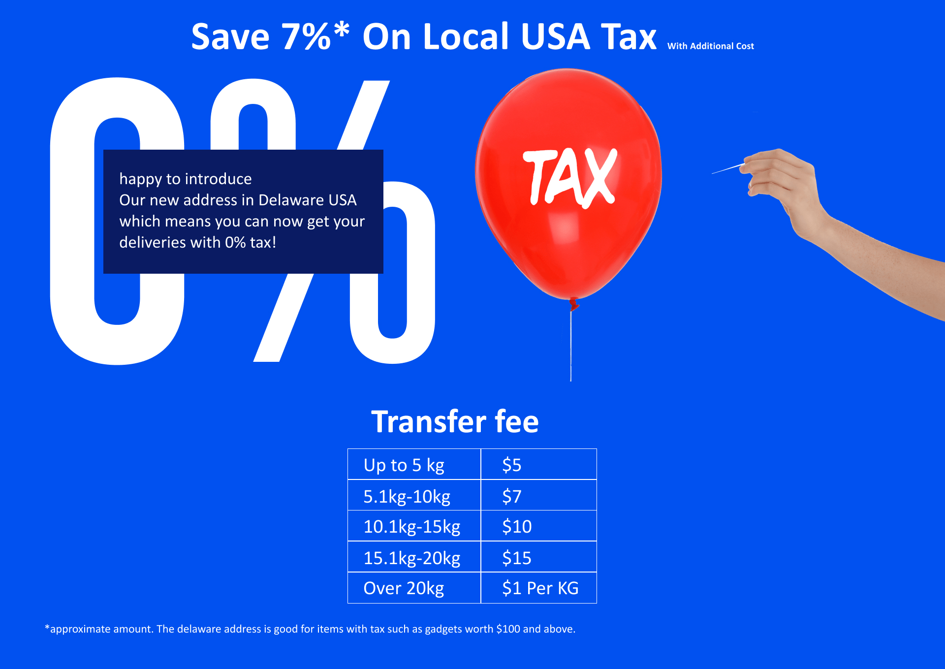 Delaware TAX FREE Hub
