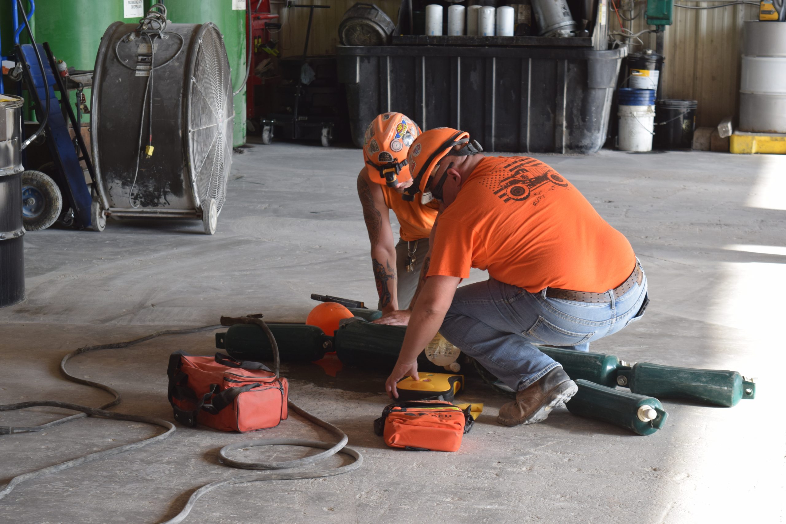 US Aggregates Francesville Emergency Action Drill Prepares for Winter