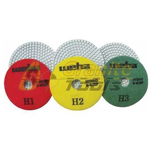 Weha Hybrid 3Step Polishing Pads Wet Polishers by Weha