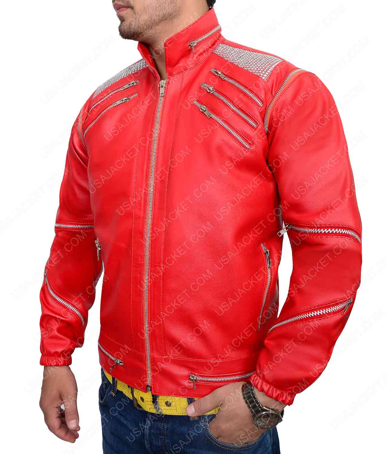 Kink Of Pop Michael Jackson Beat It Jacket With Detachable Sleeves