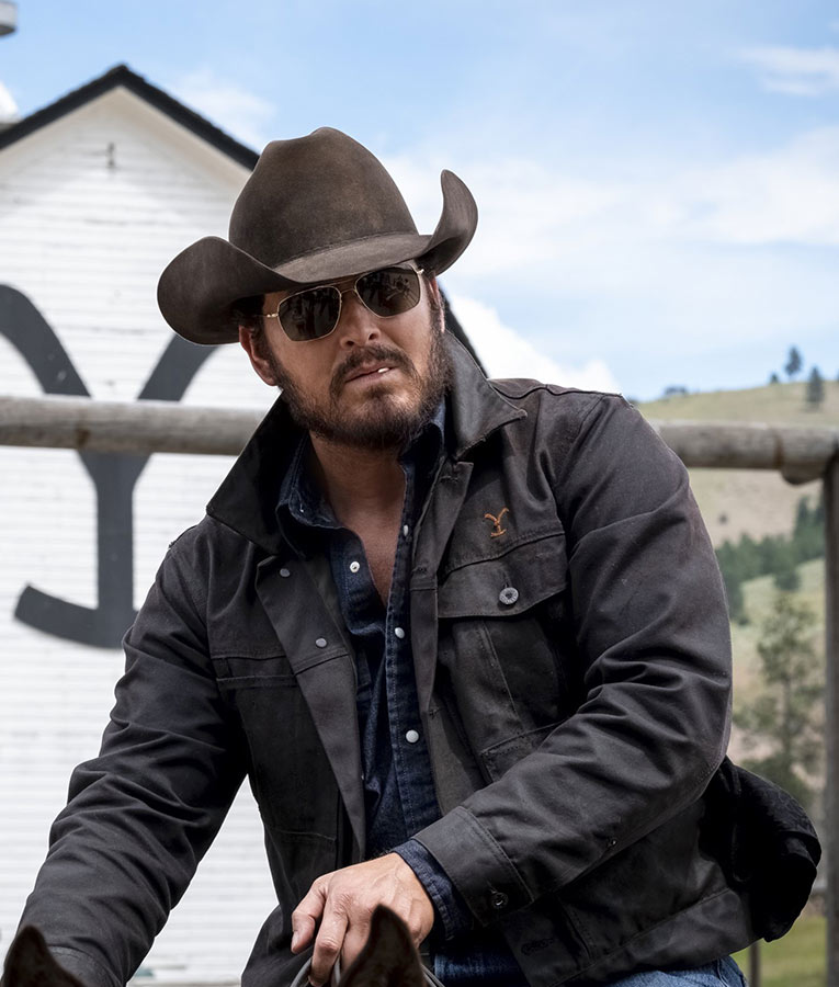 Rip Black Trucker Jacket Rip Wheeler Yellowstone Jacket