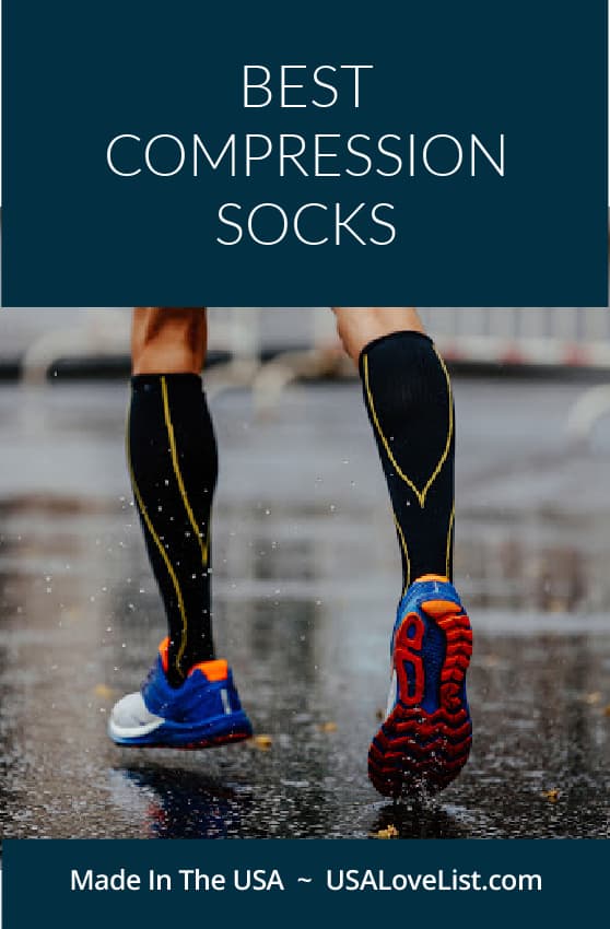 Best Compression Socks Made in USA • USA Love List