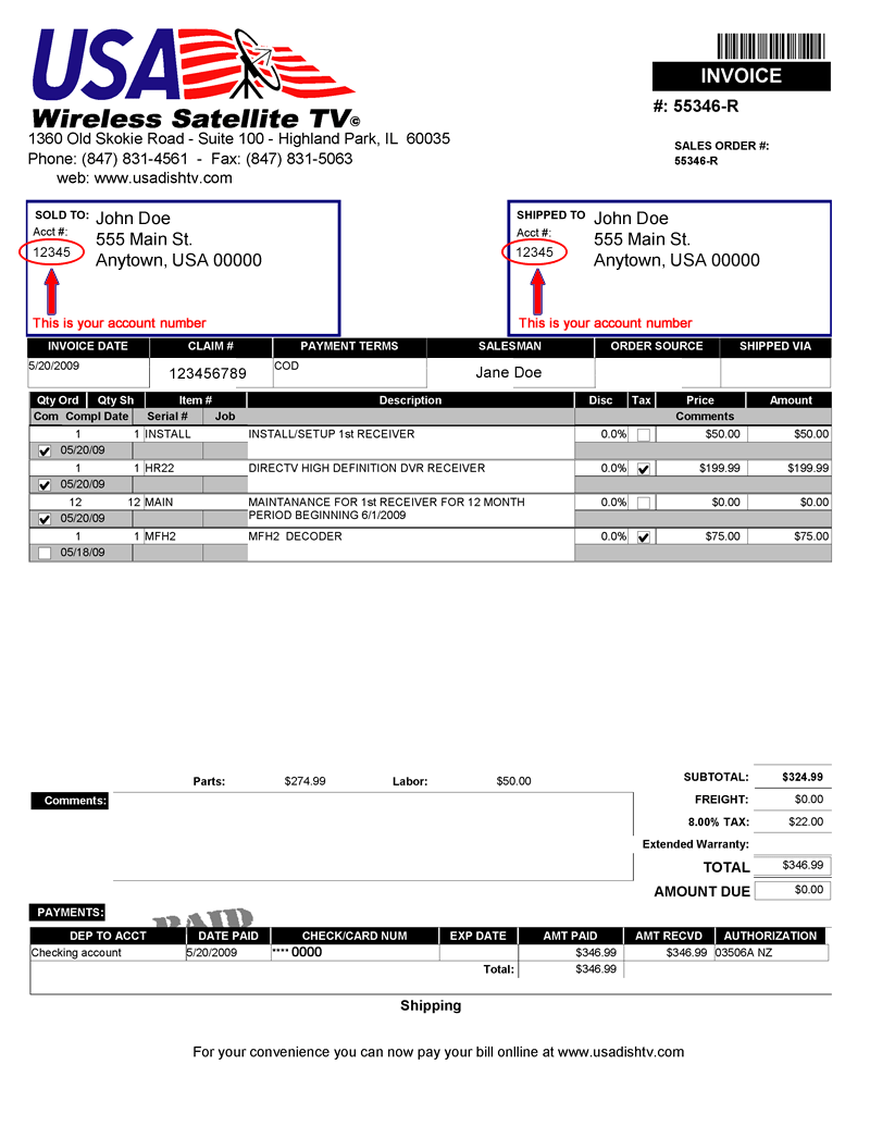 Pay Your Bill USA Wireless