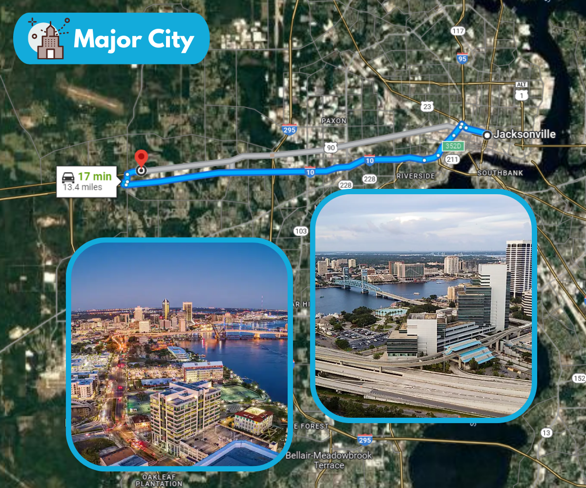 73 OFF 4.40 Acres Rural Residential Lot in Jacksonville, FL Single