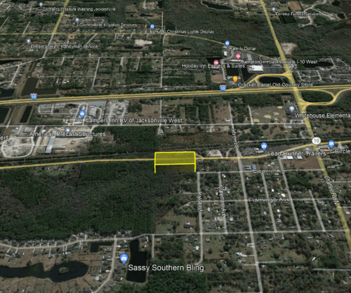 73 OFF 4.40 Acres Rural Residential Lot in Jacksonville, FL Single