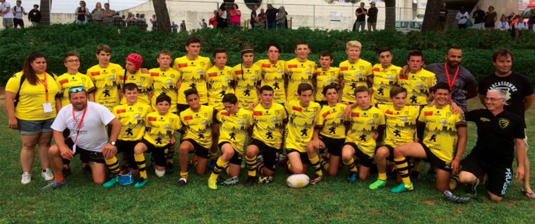Les U14 brillent au Super Challenge de France US Carcassonne