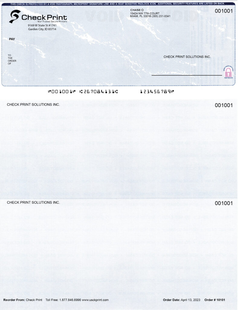 Check Printing, Laser Print Checks Check Print