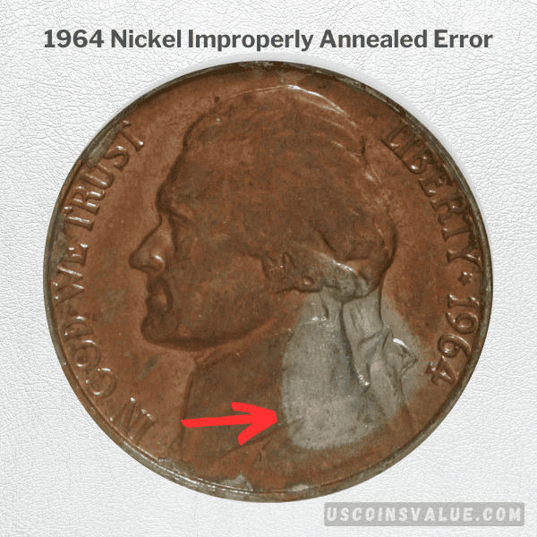 1964 Nickel Value Varieties & Error List