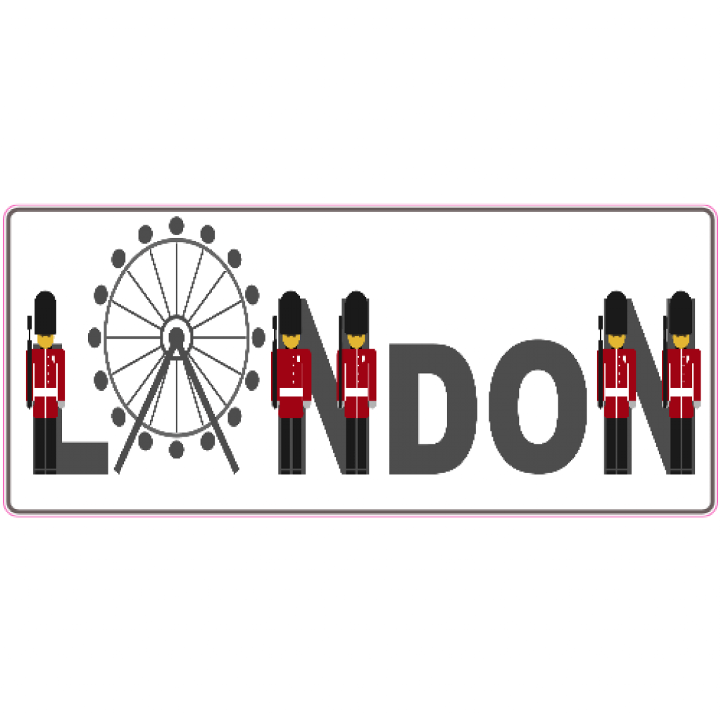 London Sticker U.S. Custom Stickers