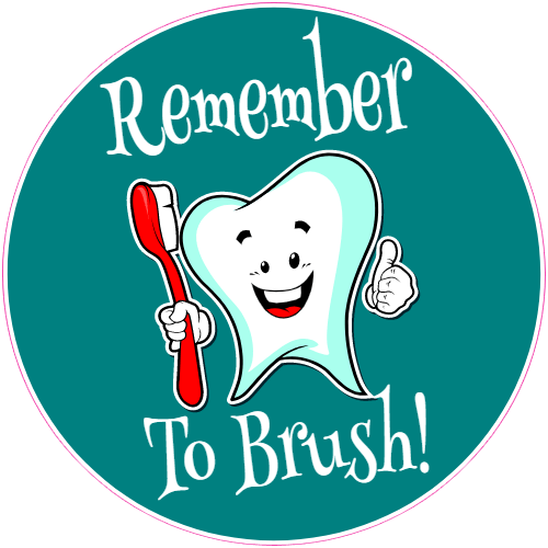 Brush Your Teeth Sign