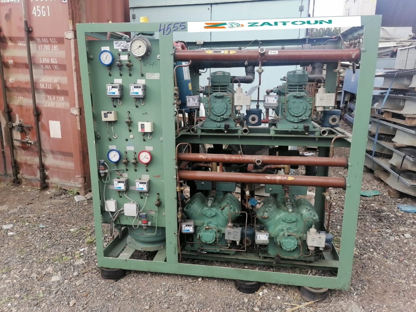 Bitzer Rack 2U3.2 & 4G30.2Y40P Used Refrigeration Equipment