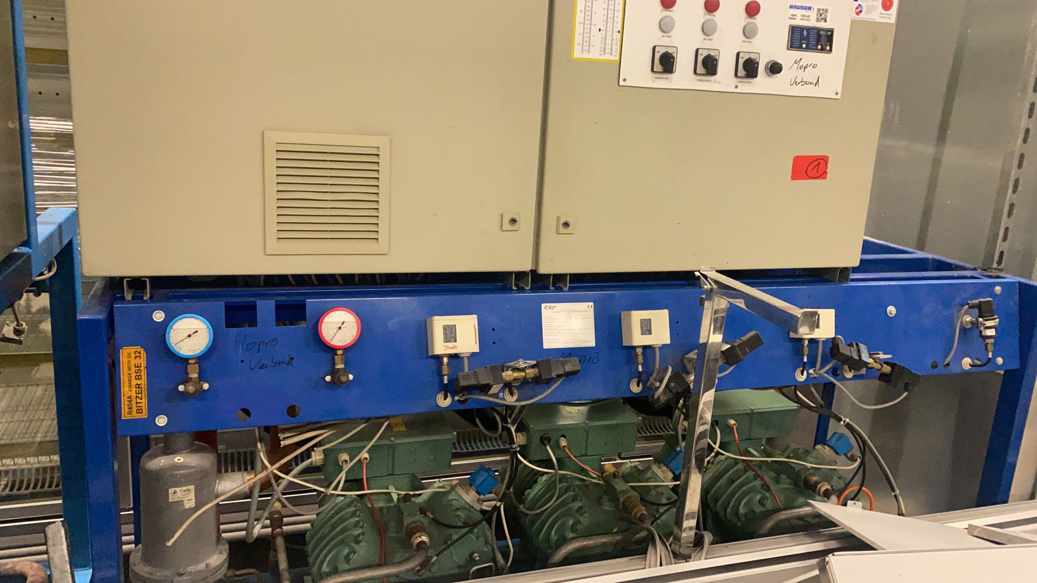 Bitzer Rack 4G20.2Y Used Refrigeration Equipment