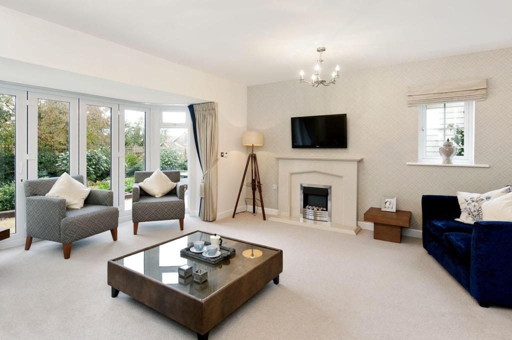 Decorating Ideas for Living Room Install Sliding Doors