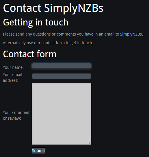 SimplyNZB Review Inviteonly Newznabbased indexer.