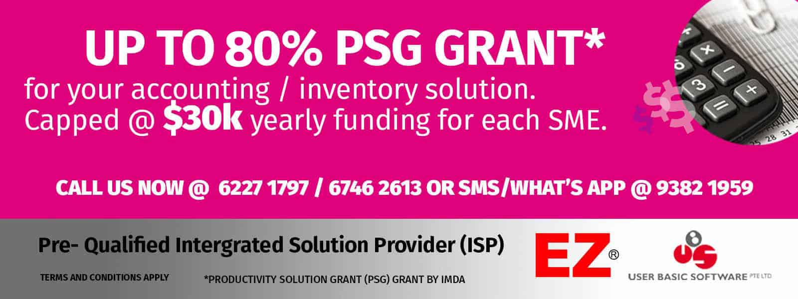 PSG Grant Accounting Software PSG Grant Singapore
