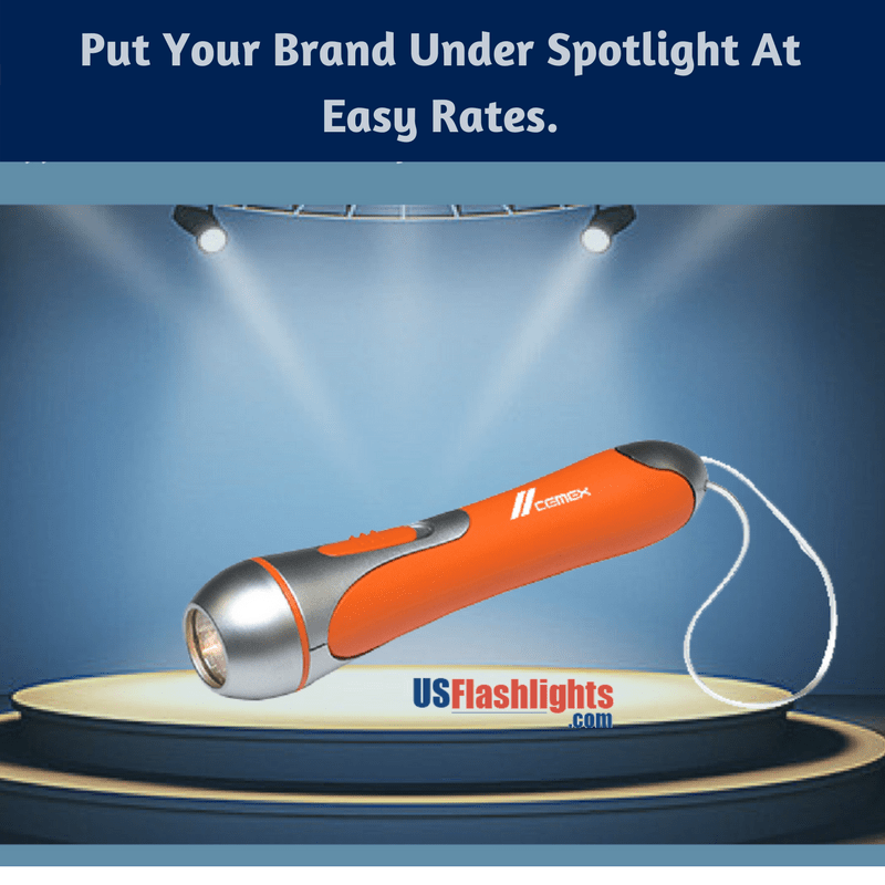 Custom Flashlights Put Your Brand Under Spotlight At Easy Rates
