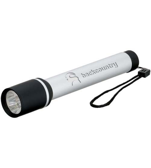 Promotional 3 LED Flashlight with Gift Box Metal Flashlights
