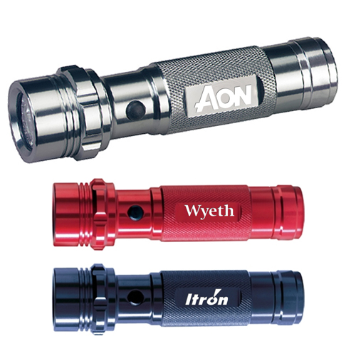Promotional Good Value Aluminum LED Flashlights Metal Flashlights