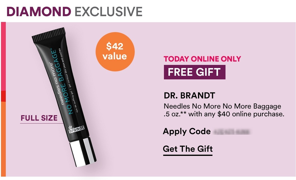 Ulta 2nd round of Platinum/Diamond Perks Gift With Purchase