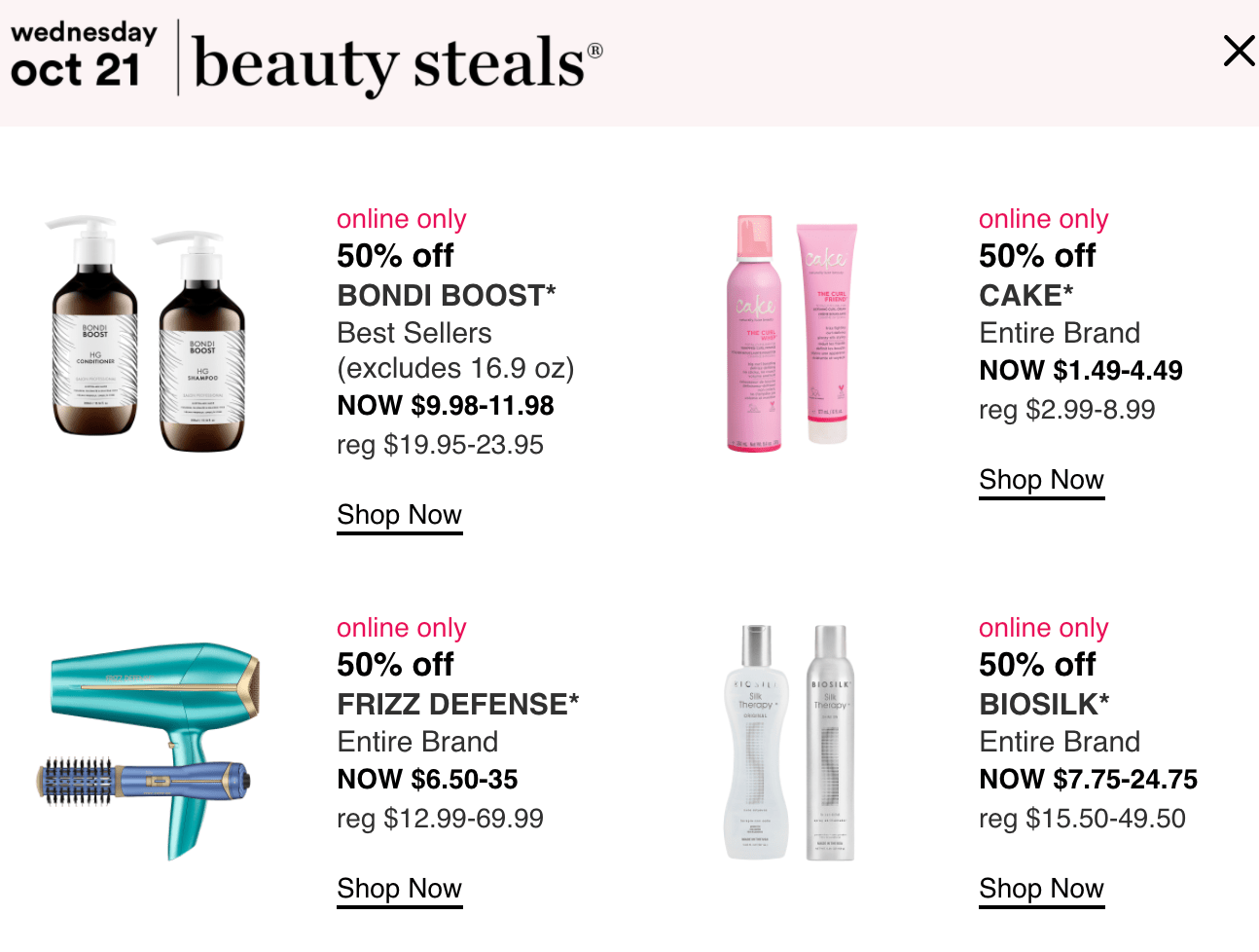 Ulta Hair Event Day 18(tomorrow) Gift With Purchase