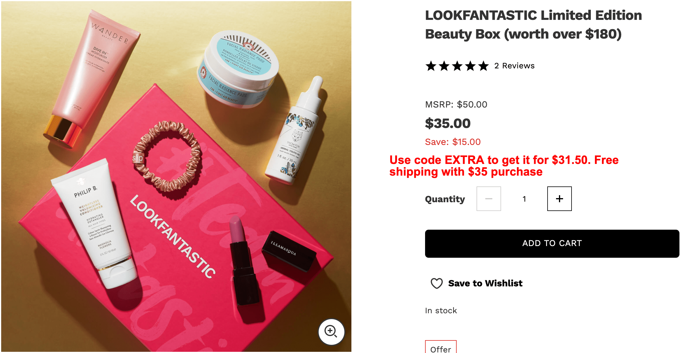 SkinStore/SkincareRx/Lookfantastic Coupon Codes (End on 01/19/21 559am PST) Gift With Purchase