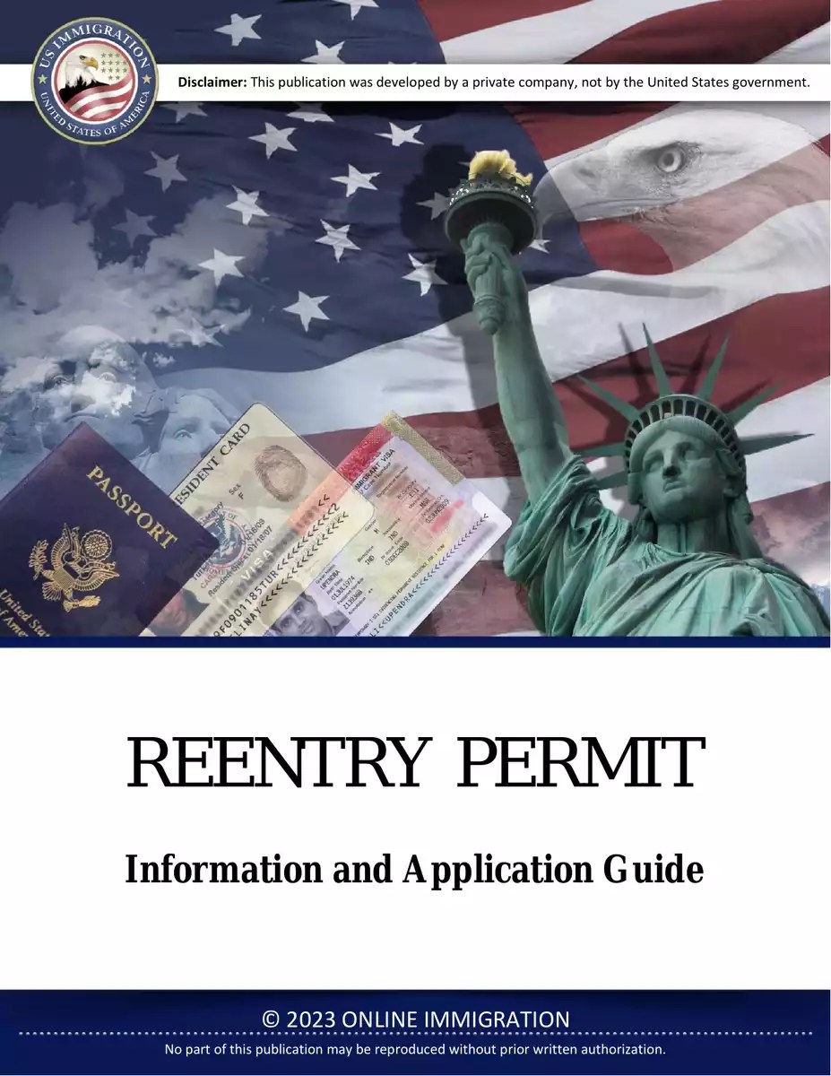 U.S. Reentry Permit United States Reentry Permit Application