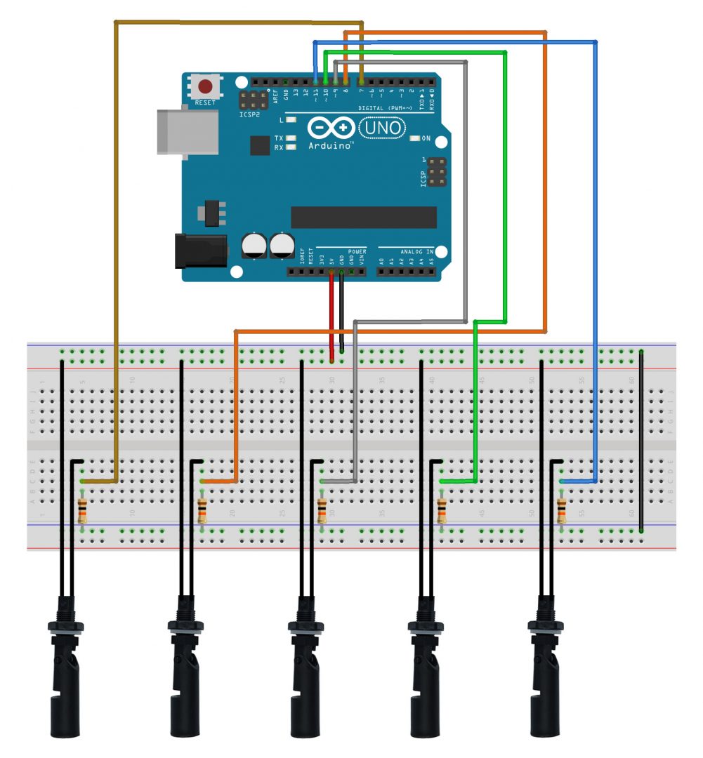 Sensor de Nível de Água Projeto de Automação Arduino Blog Usinainfo
