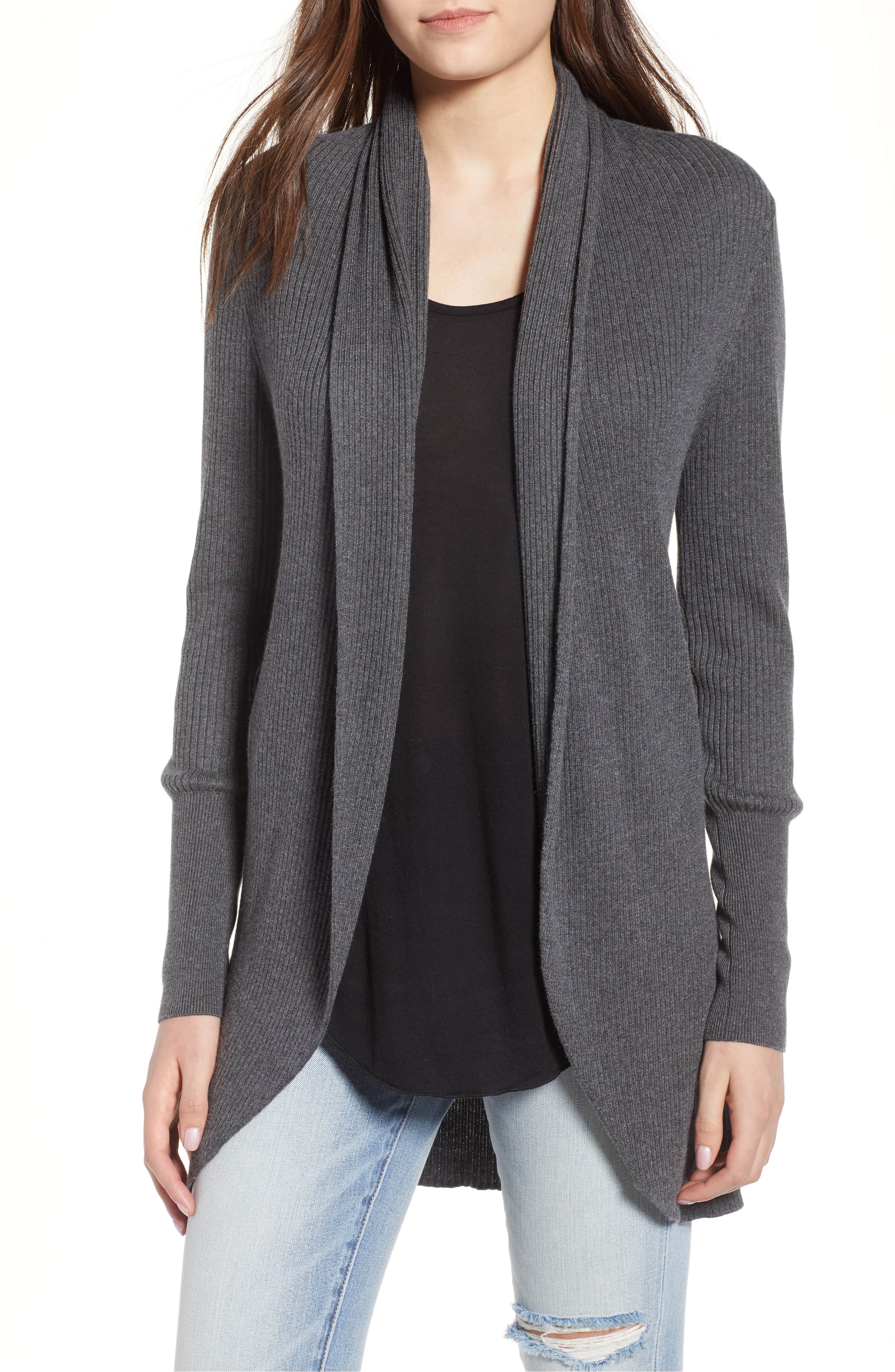 This Shawl Sweater Comes in the Perfect Shade for Fall