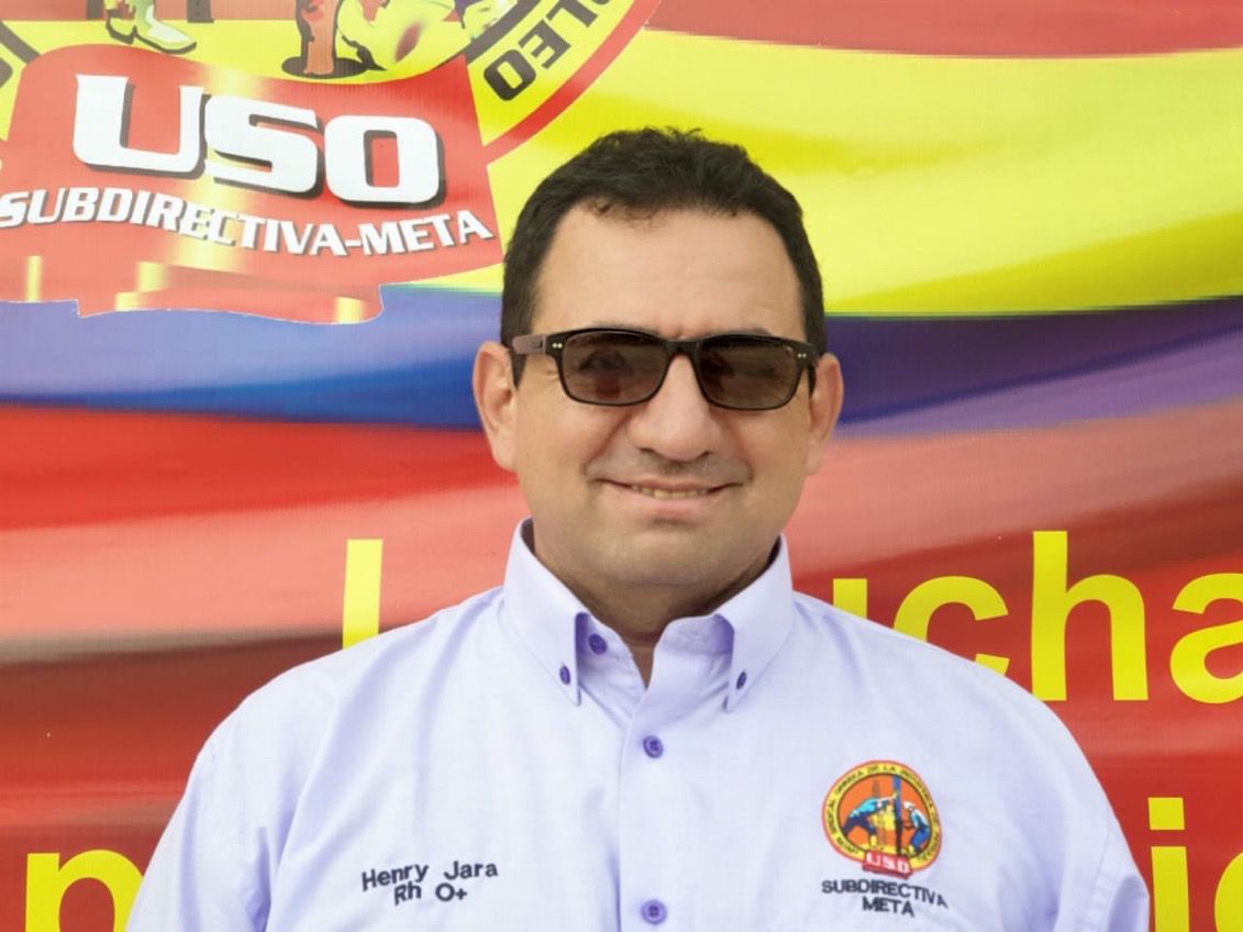 Henry Jara Jara nuevo presidente de la USO nacional USO Colombia