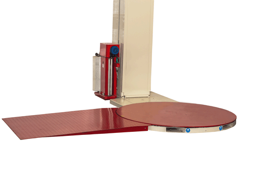 SemiAutomatic Stretch Wrap Machine with 110v Power!
