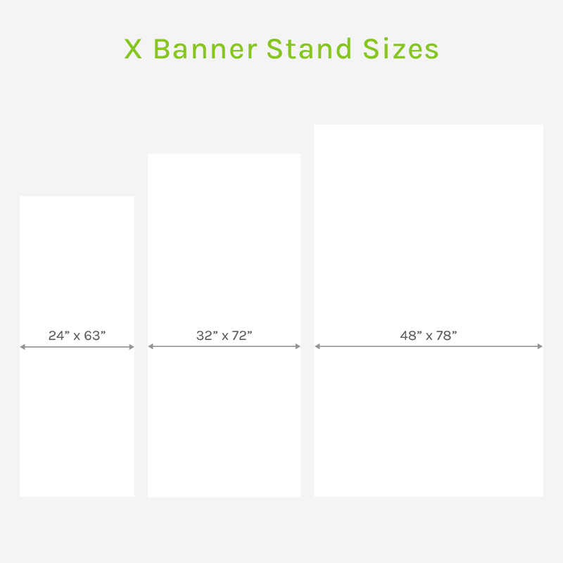 X Banner Stands, X Frame Banners U.S. Press