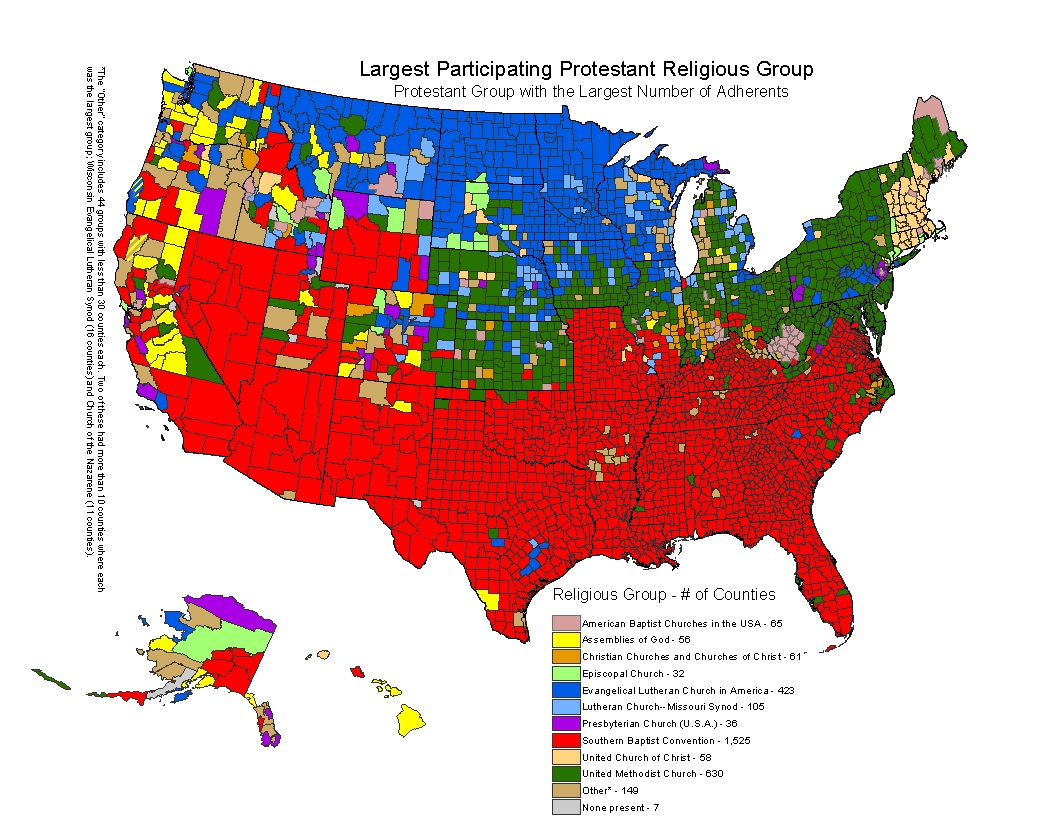 Religious Population Us(05)