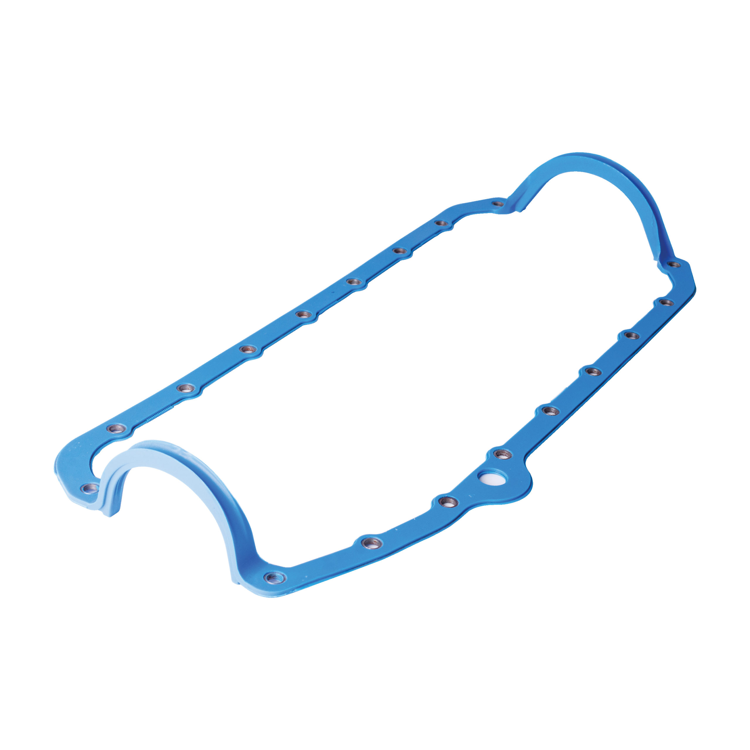 197579 SBC Rubber Oil Pan Gasket Blue Racing Power Company