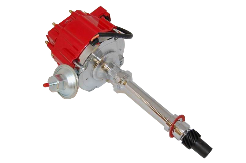 SBC/BBC HEI Distributor 50K Volt Coil, Red Cap Racing Power Company