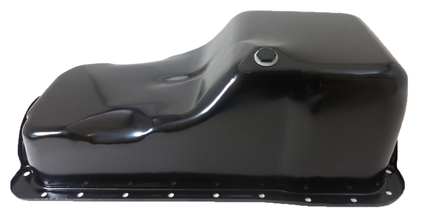 Oil pan ford 351 windsor – black – Racing Power Company