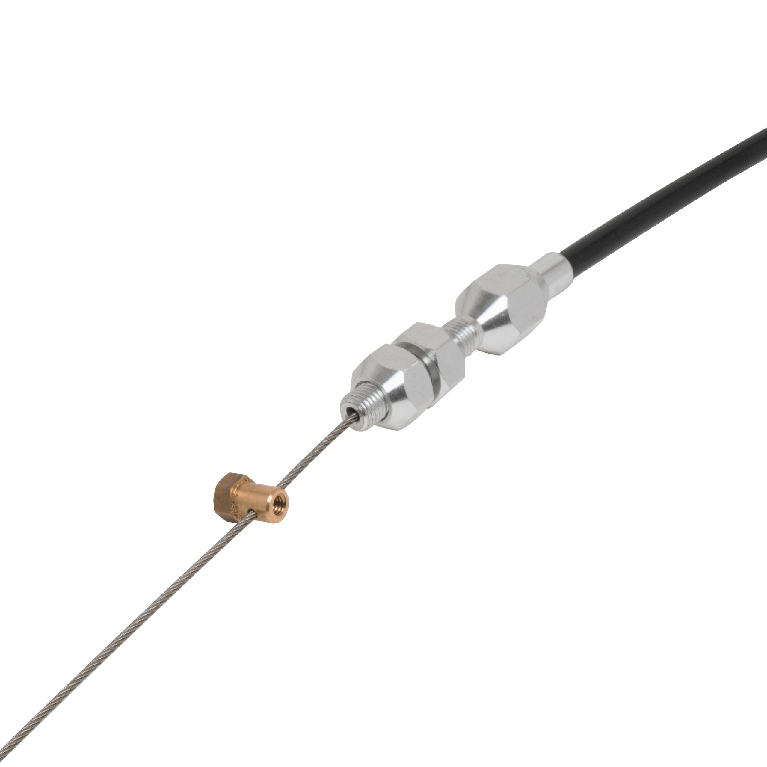 48″ Universal EFI Throttle Cable Steel Braided Housing Racing Power