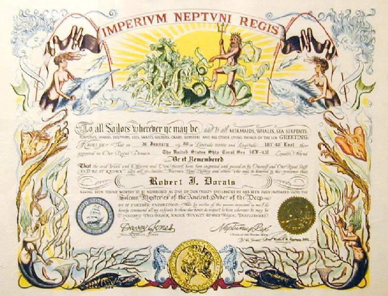 MMA Sea Term Follow the Voyage FTV On the Equator