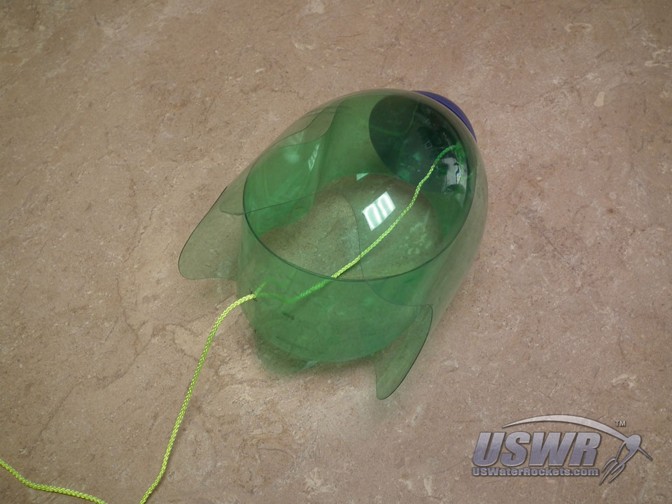 How to construct an Axial Parachute Deploy System for your Water Rocket
